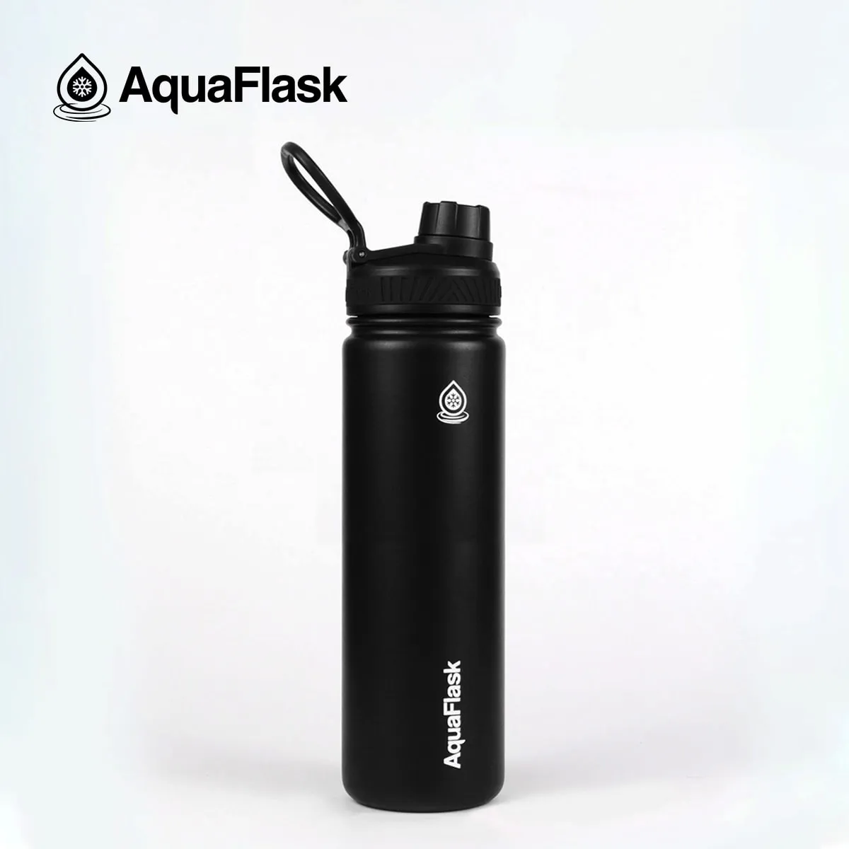 AQUAFLASK - Botella de Acero Inoxidable 650 ML Space Black