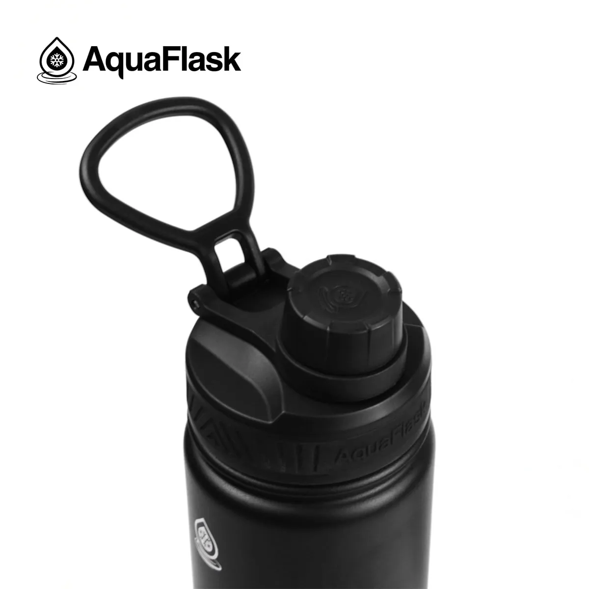 AQUAFLASK - Botella de Acero Inoxidable 650 ML Space Black