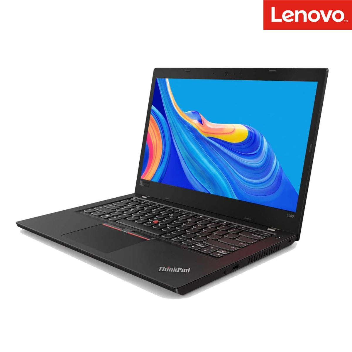 LENOVO - Laptop Reacondicionada Lenovo Thinkpad L480 - 14pulgadas - I7 - 16GB RAM - 256GB SSD - Negro