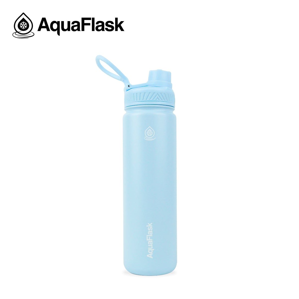 AQUAFLASK - Botella de Acero Inoxidable 650 ML Powder Blue