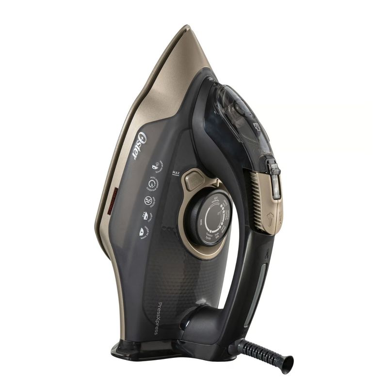 OSTER - PLANCHA DE VAPOR OSTER CON SUELA DE CERAMICA PRESSEXPRESS GCSTPX9000B