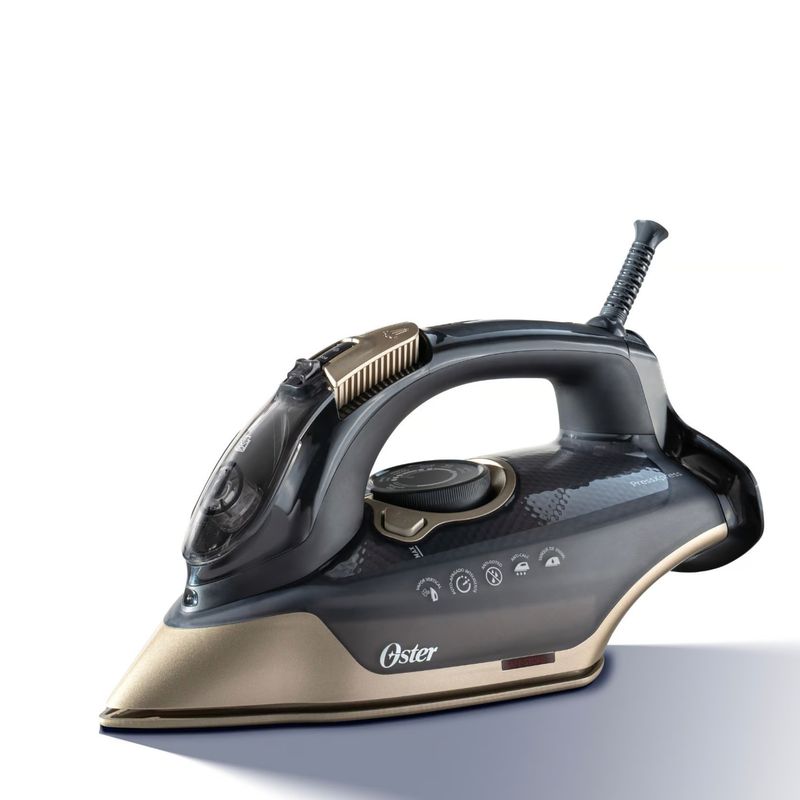 OSTER - PLANCHA DE VAPOR OSTER CON SUELA DE CERAMICA PRESSEXPRESS GCSTPX9000B