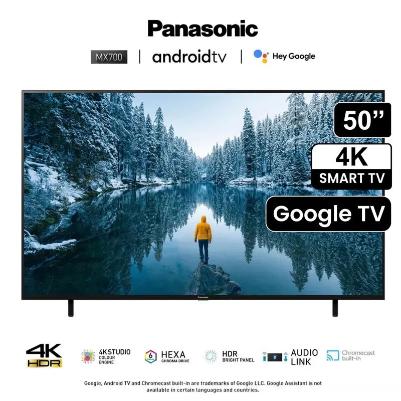 PANASONIC - Televisor Panasonic LED 4K UHD Smart 50 TC-50MX700P