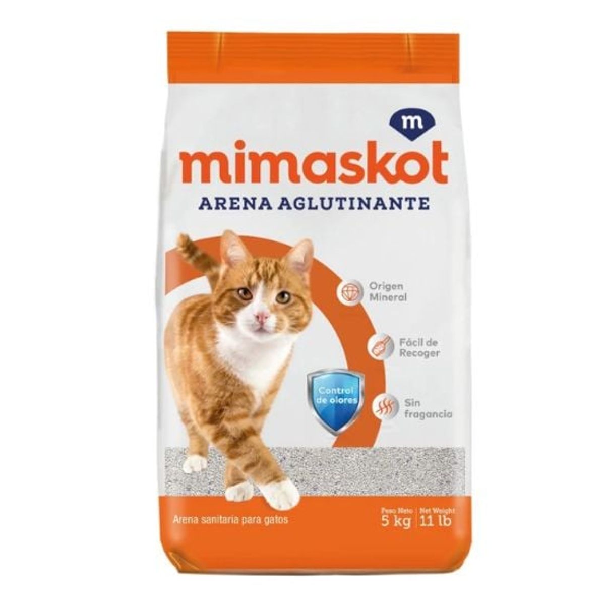 MIMASKOT - MIMASKOT GATOS ARENA GATOS 5KG