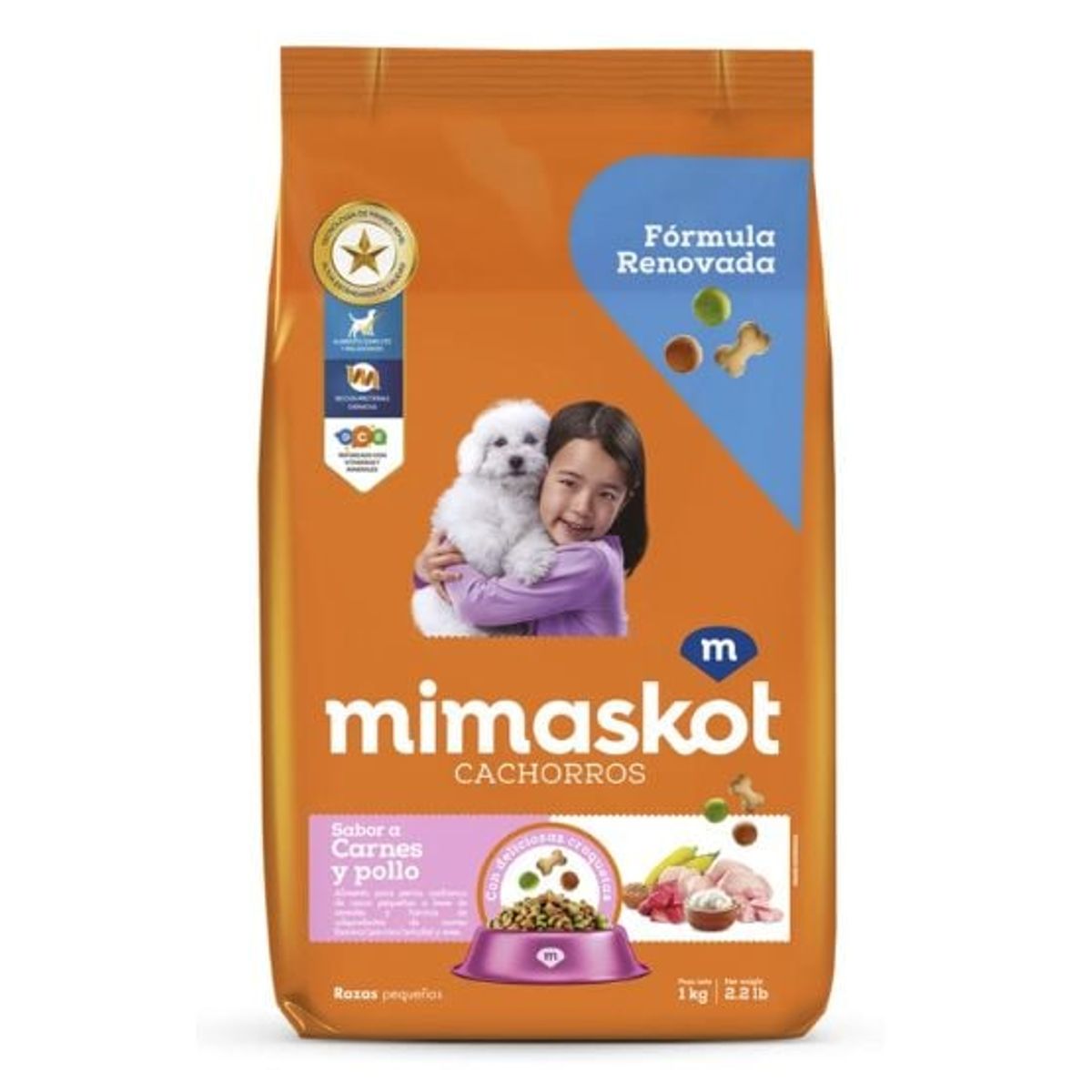 MIMASKOT - MIMASKOT CACHORROS RAZA PEQUEÑA 1 KG