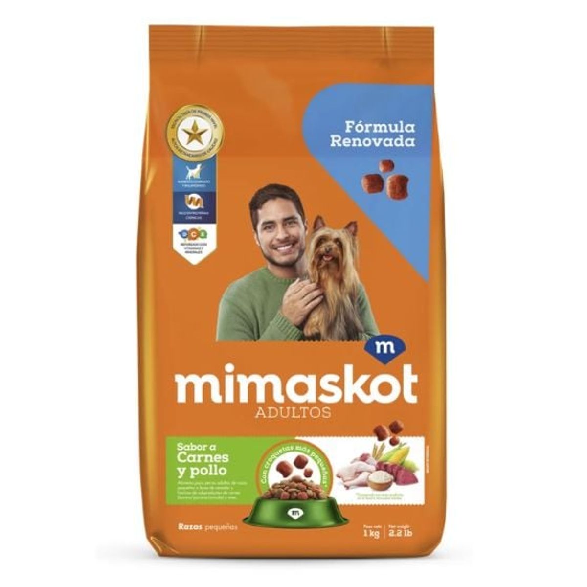 MIMASKOT - MIMASKOT ADULTOS RAZA PEQUEÑA 1KG