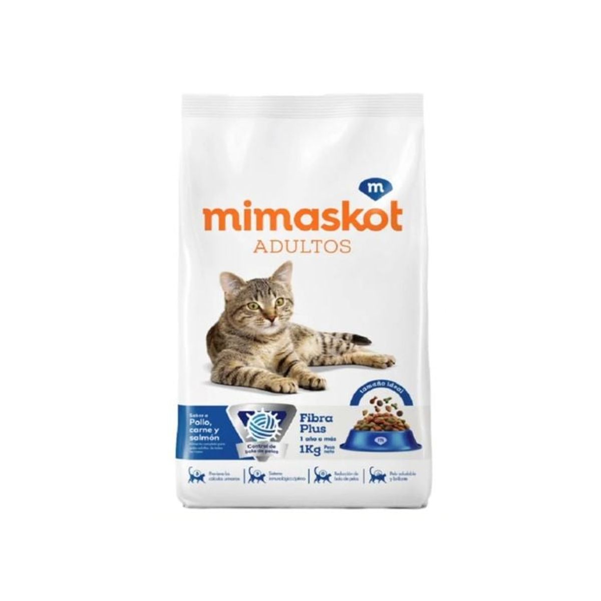 MIMASKOT - MIMASKOT GATOS POLLO CARNE 1 KG