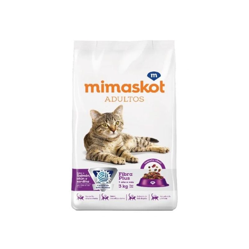 MIMASKOT - MIMASKOT GATOS SALMON 3KG