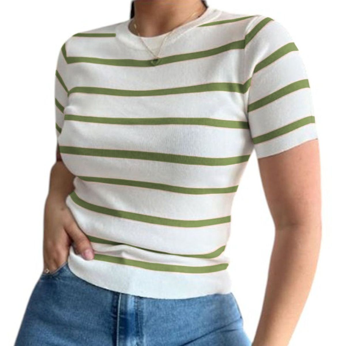 GENERICO - Polo Mujer Hilo 359G-18 Rayas