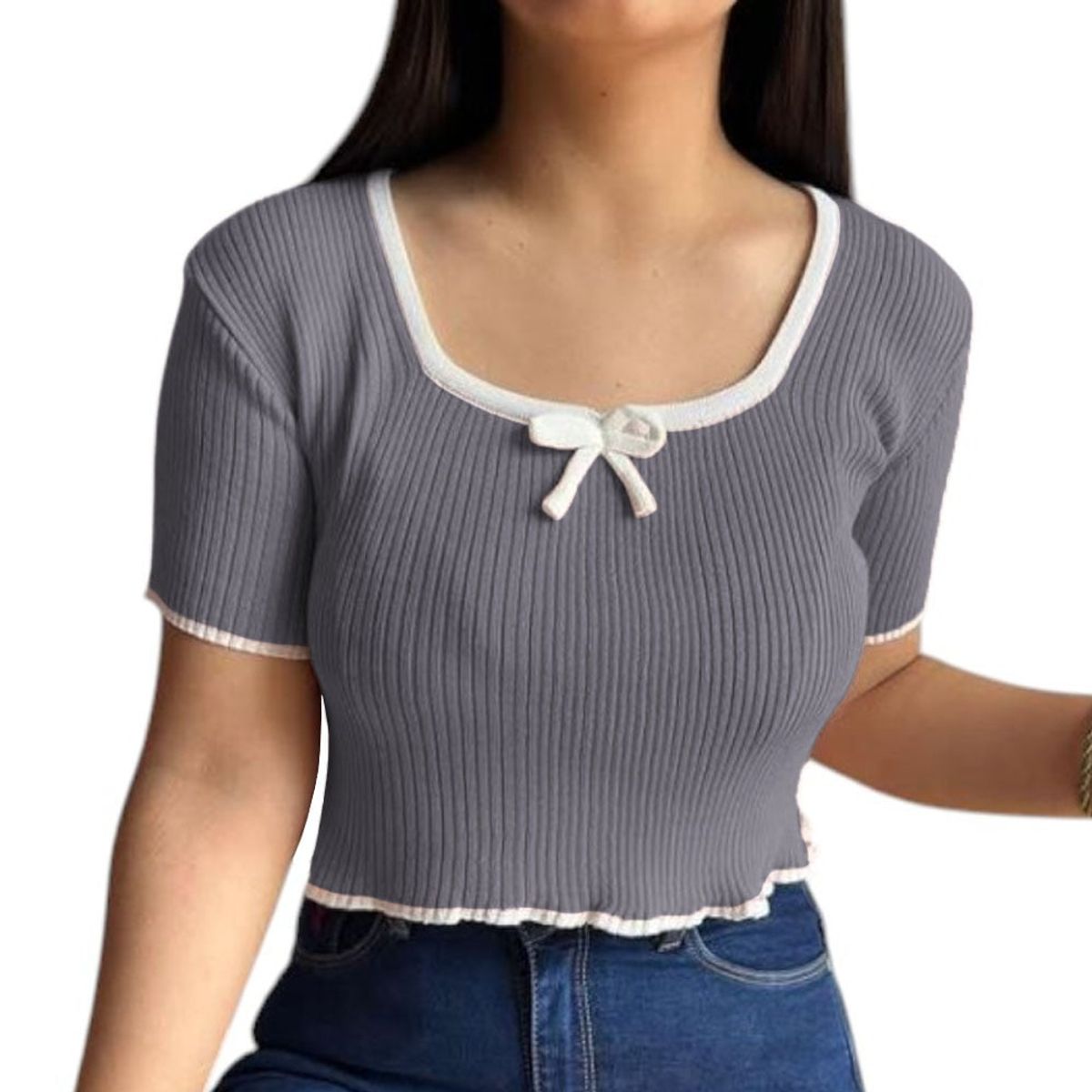 GENERICO - Blusita Mujer En Hilo Lazo 359G-15 Color Beige