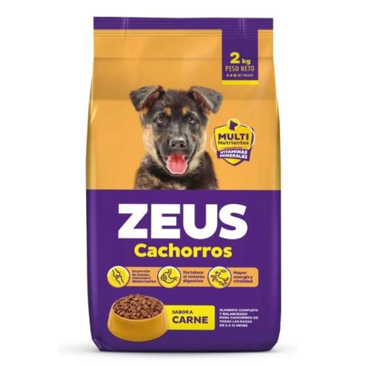 ZEUS - COMIDA PARA PERRO ZEUS CACHORROS 2 KG