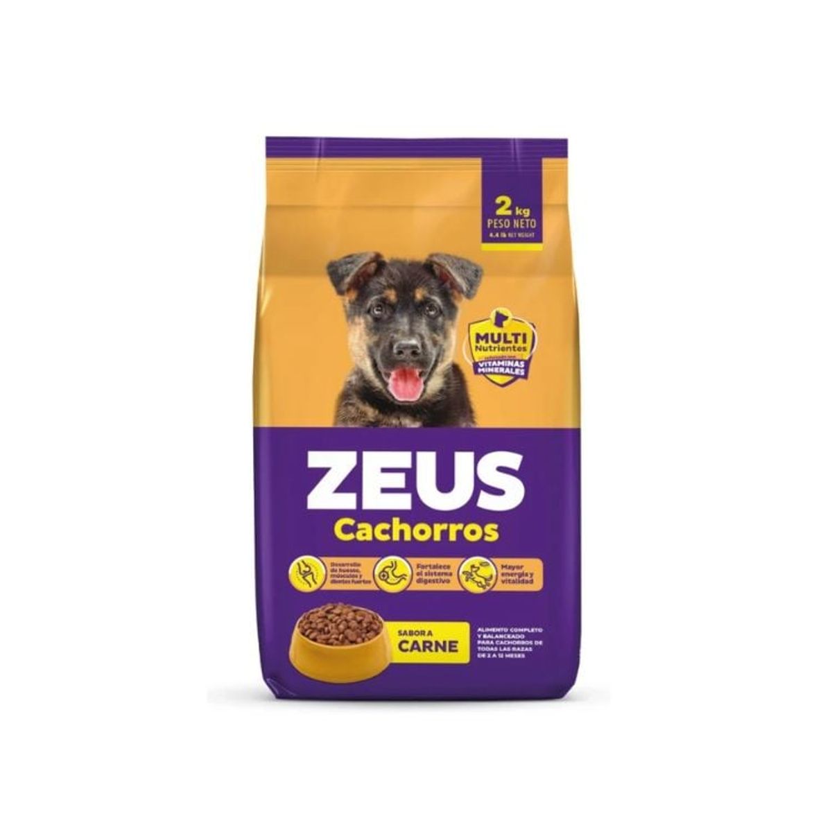 ZEUS - COMIDA PARA PERRO ZEUS CACHORROS 2 KG