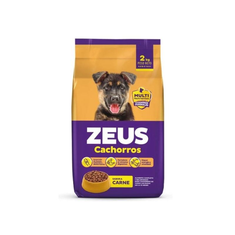 ZEUS - COMIDA PARA PERRO ZEUS CACHORROS 2 KG