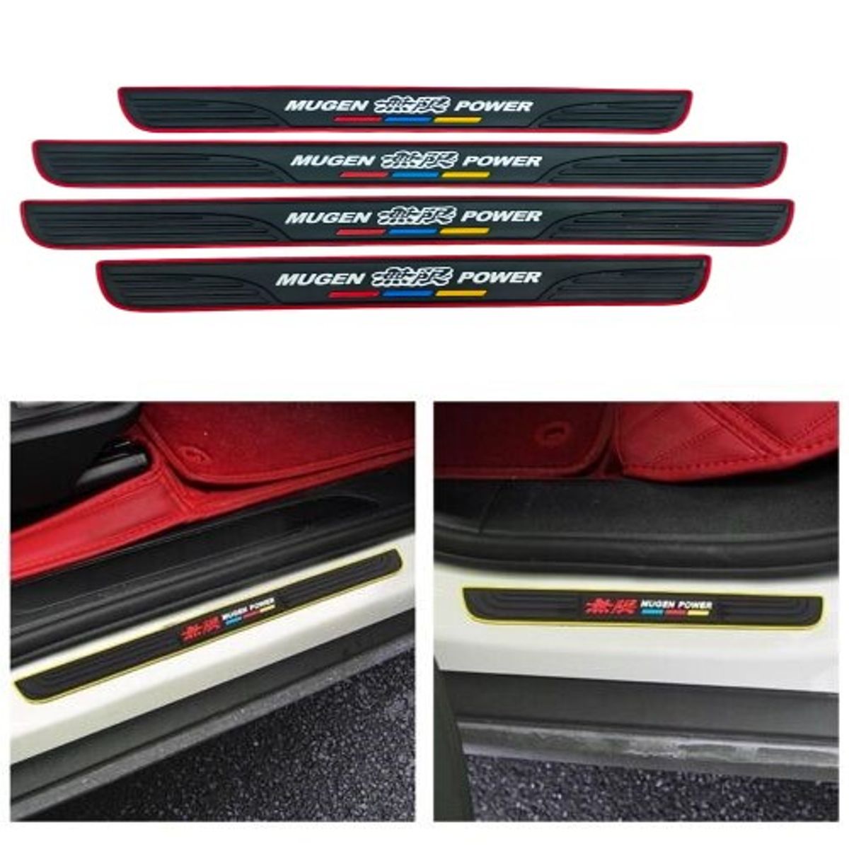 JEF - KIT 4PCS PROTECTOR DE PISADERA 4X4 OFF ROAD