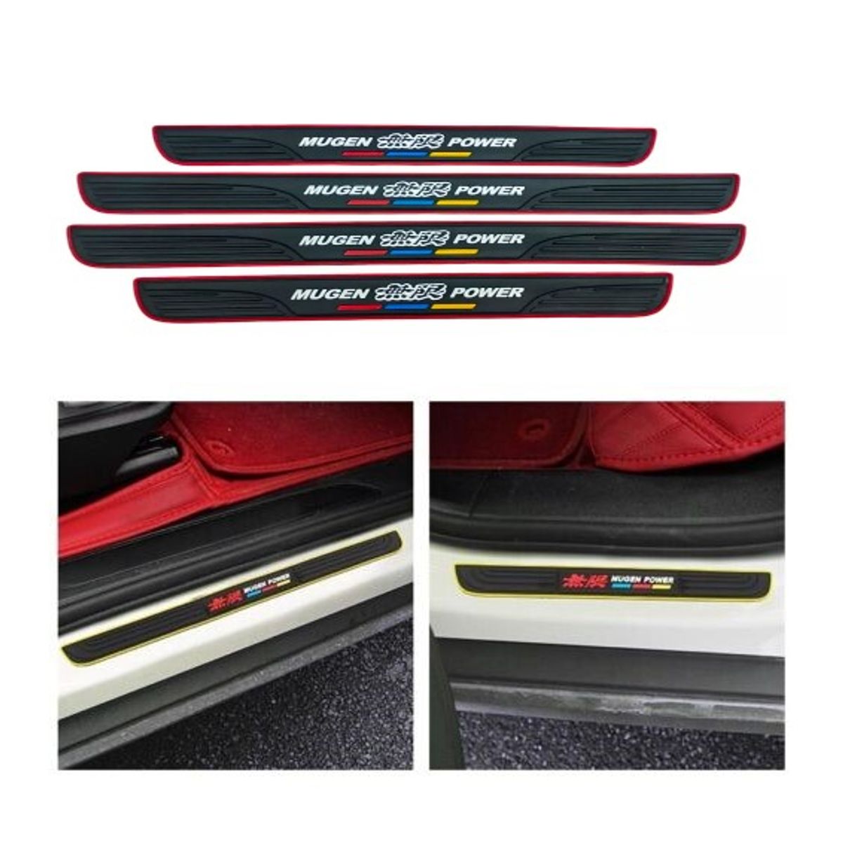 JEF - KIT 4PCS PROTECTOR DE PISADERA 4X4 OFF ROAD