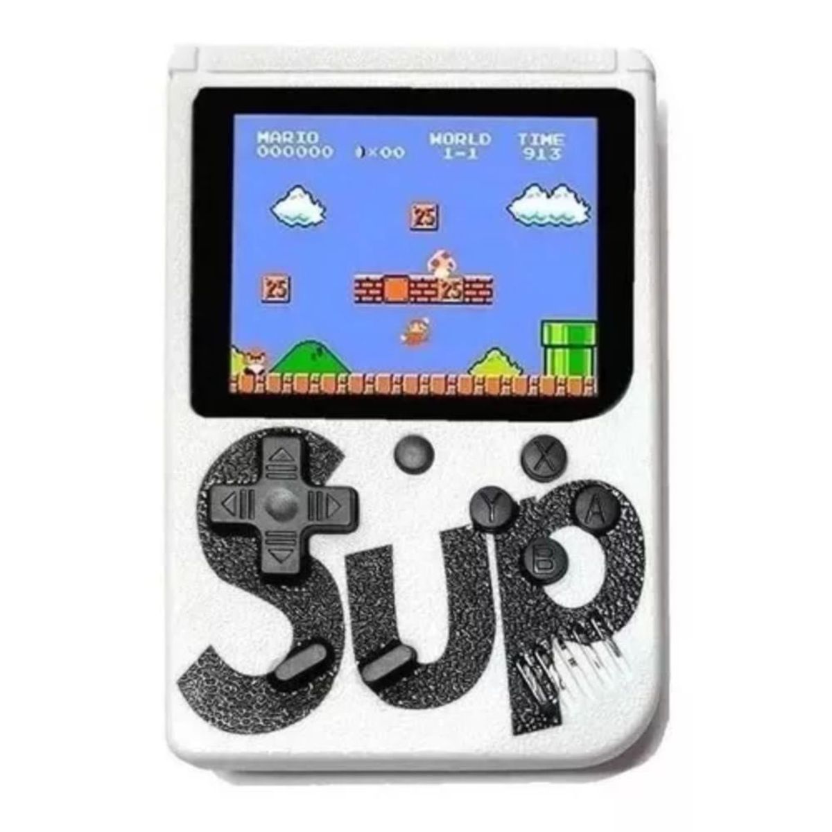 GENERICO - Mini Consola Retro Sup 400 Juegos + Mando Adicional (Blanco)