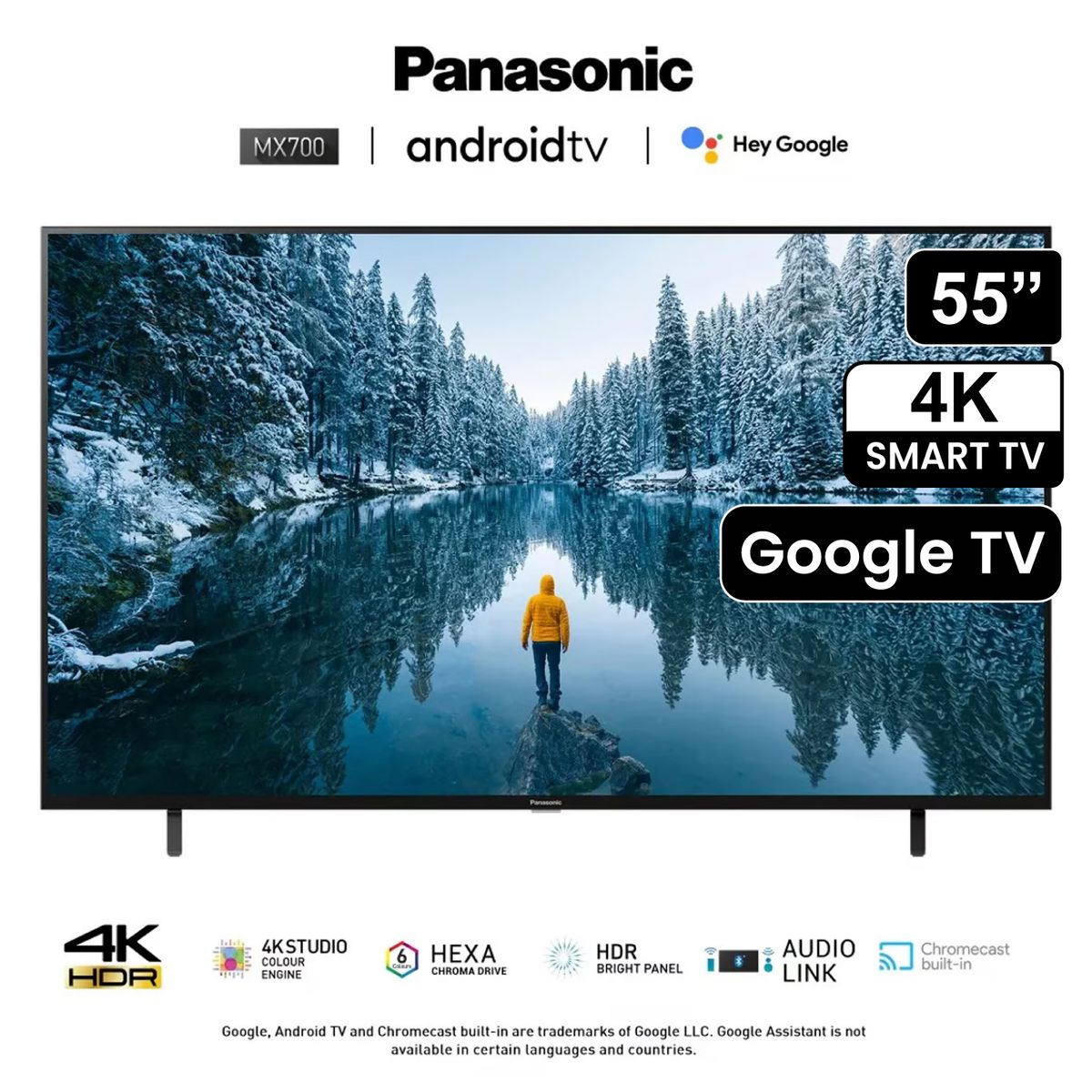 PANASONIC - Televisor Panasonic LED 4K UHD Smart 55 TC-55MX700P
