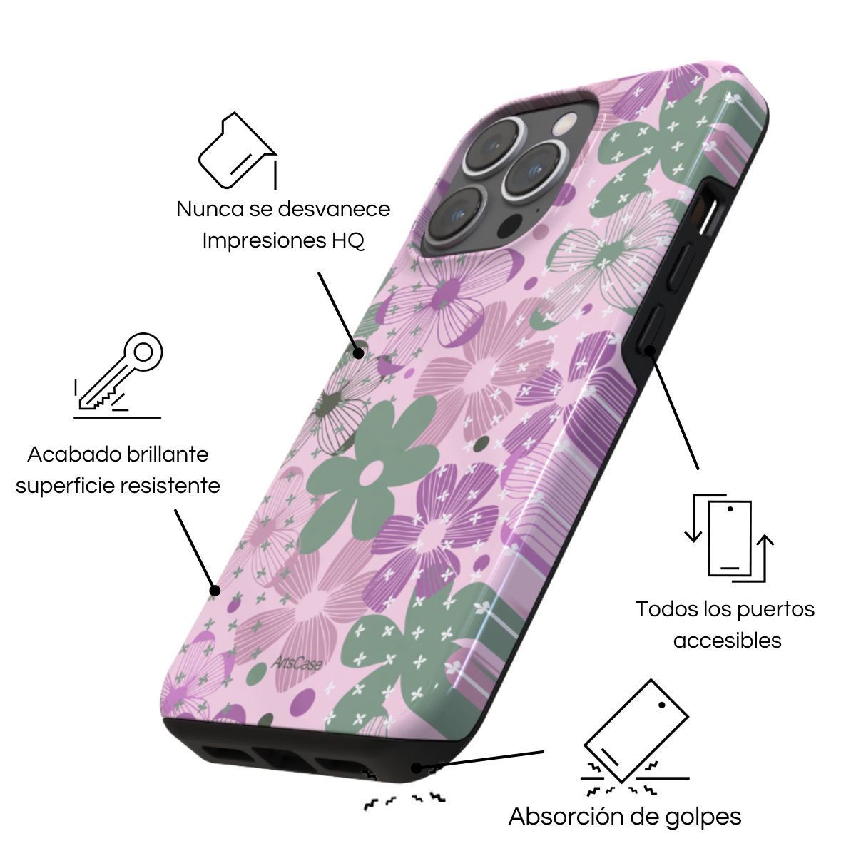 ARTSCASE - Case iphone 13 Pro Max Softness Of perfume Artscase