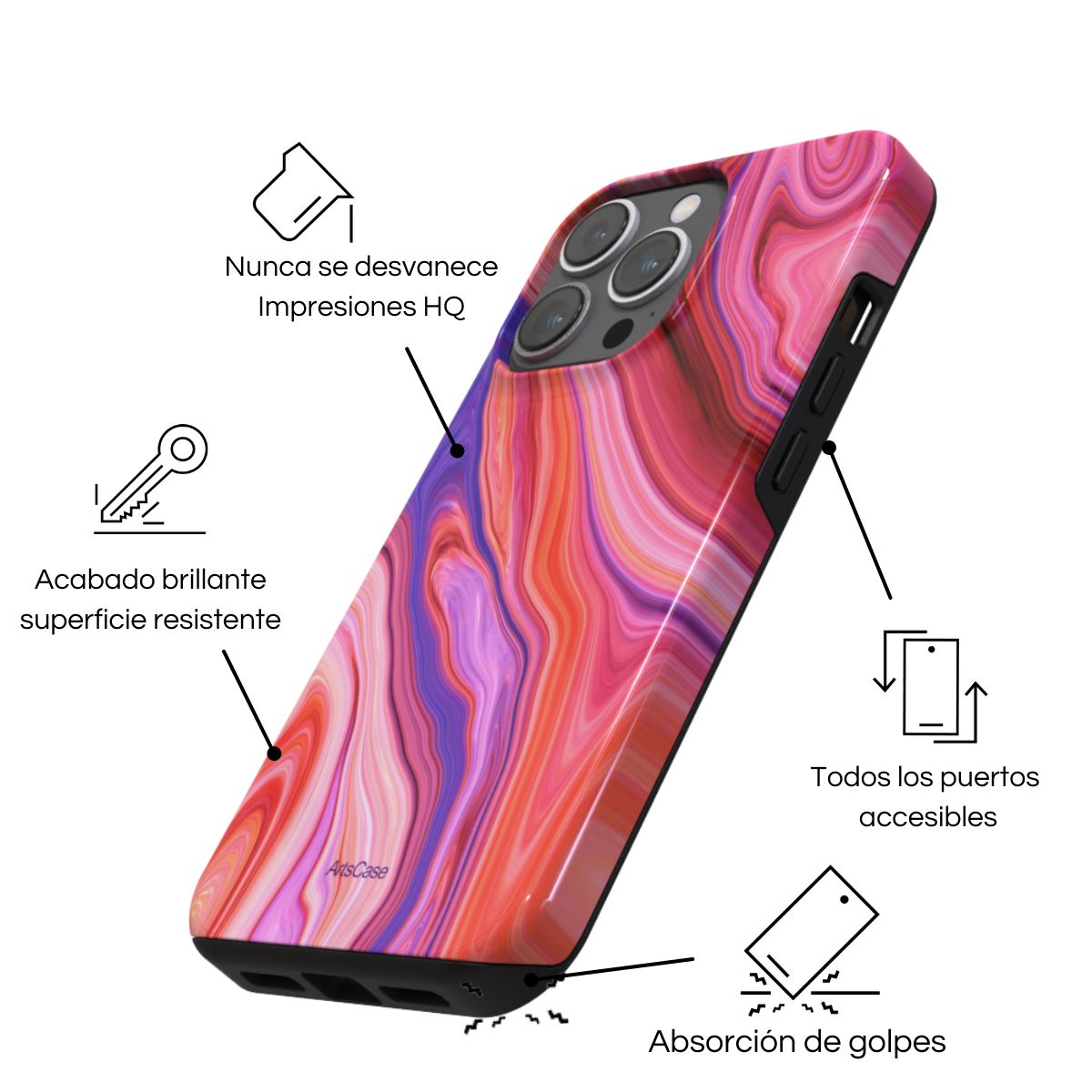 ARTSCASE - Case Samsung S24 Ultra Party in Colors Artscase