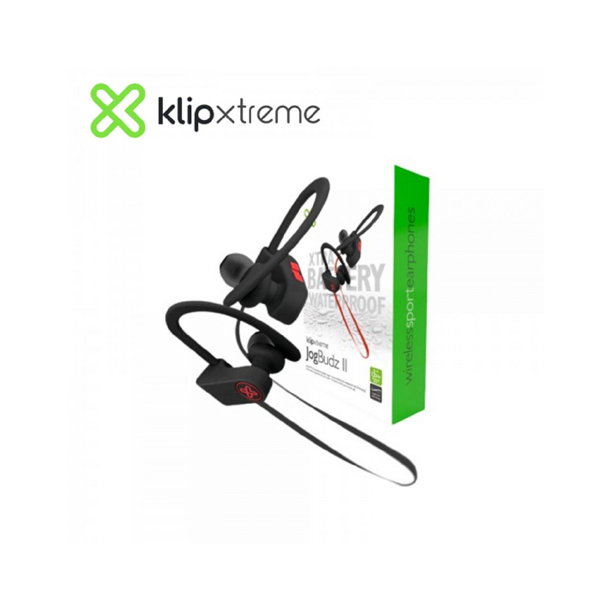 KLIP XTREME - AUDIFONOS KLIP XTREME JOGBUDZ II BLUETOOTH V50 KSM-150BK BLACK