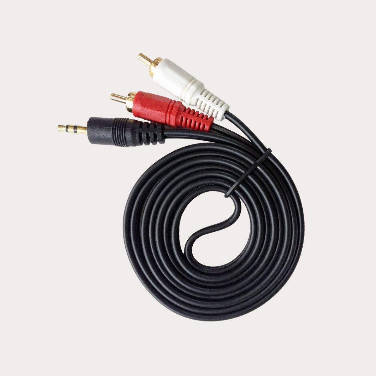 GENERICO - Cable De Audio De 1 Jack 3.5mm A 2 Rca