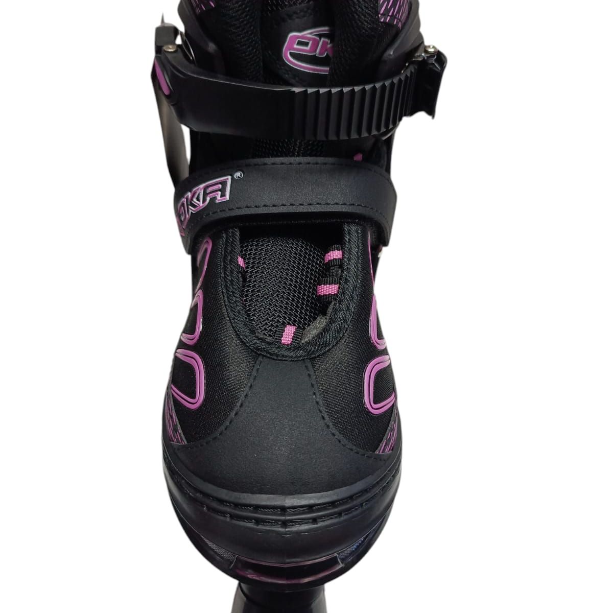 OKA - PATINES 4 RUEDAS OKA NEGRO ROSADO TALLA L 38-41