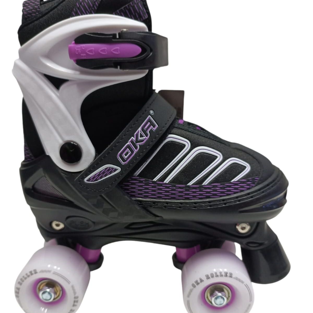 OKA - PATIN 4 RUEDAS OKA MORADO MIX TALLA L 38-41
