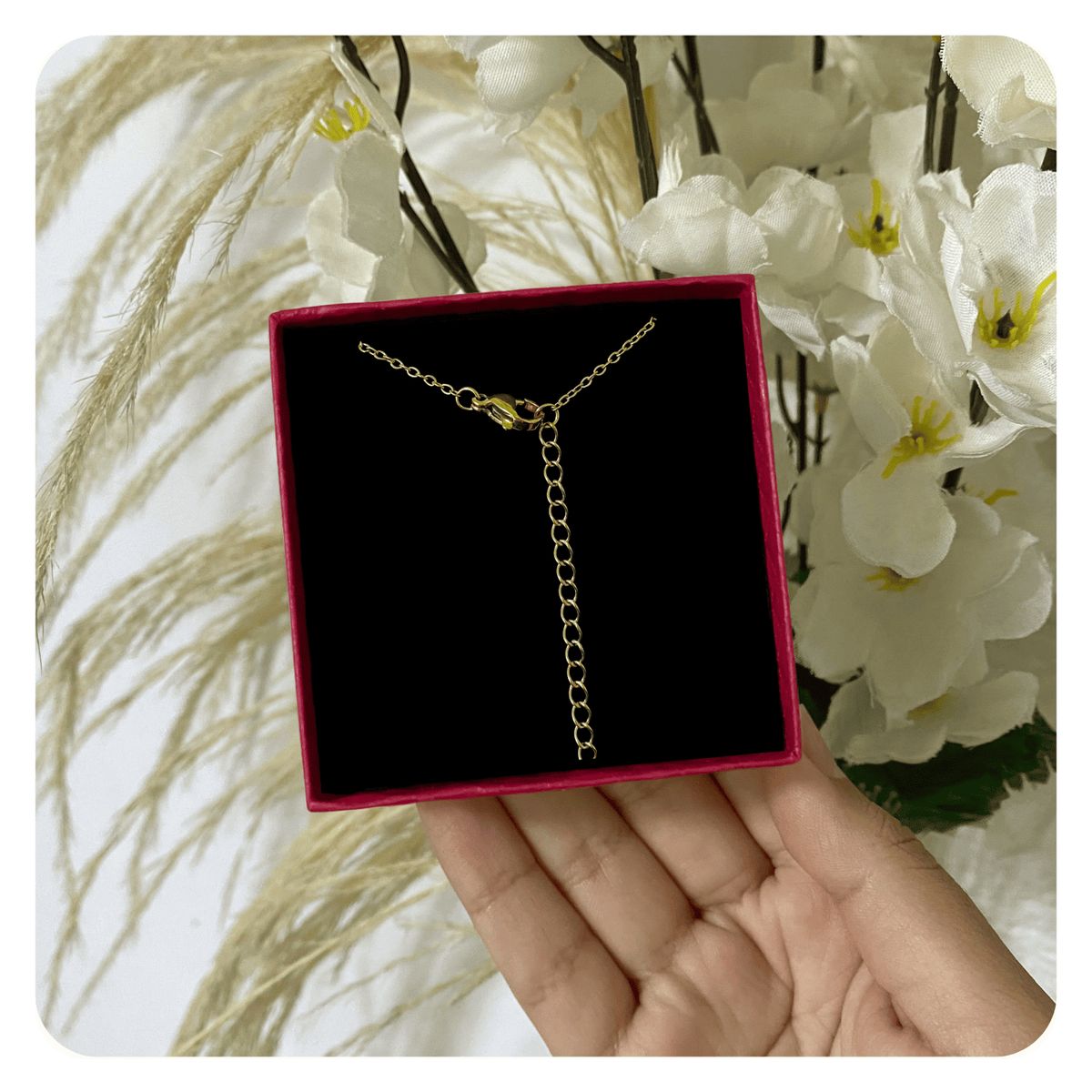 GENERICO - Collar Mujer Estilo Clavo Joya Regalo Novia Acero Dorado