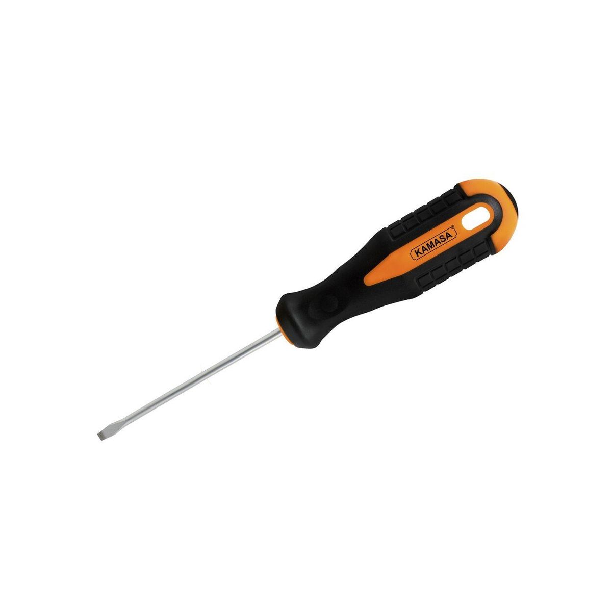 ASAKI - Desarmador Plano 3mmx75mm PVC Goma Pack x 12unid