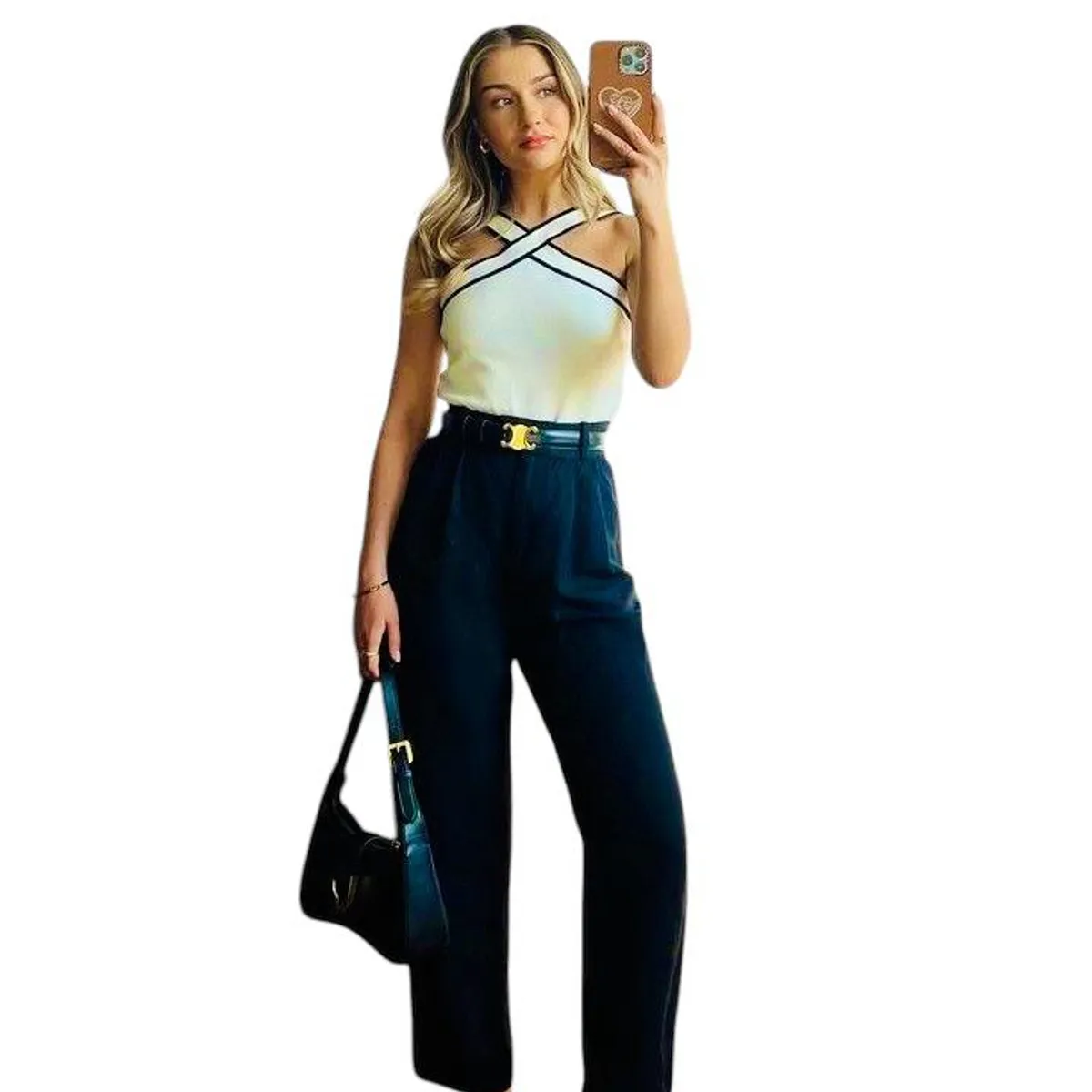 AMA OUTFITTERS - TOP DE HILO CRUZADO AMA