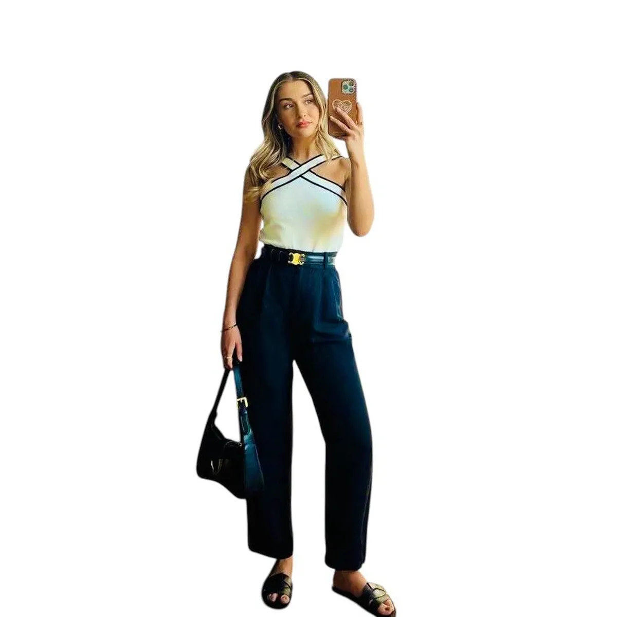 AMA OUTFITTERS - TOP DE HILO CRUZADO AMA