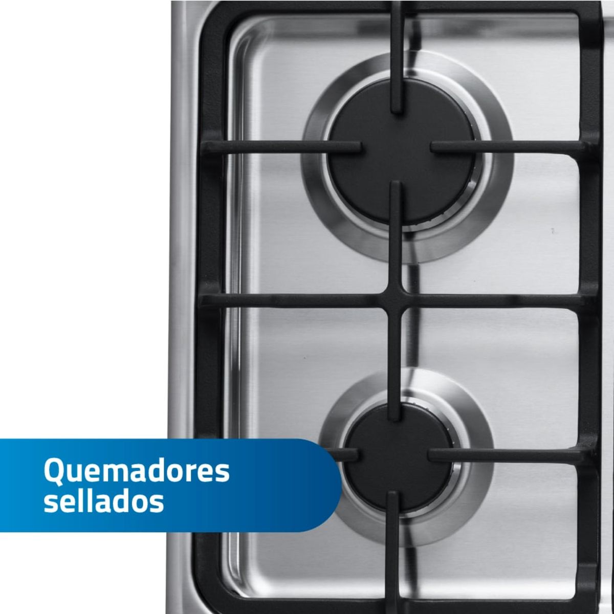 INDURAMA - COCINA INDURAMA  4 QUEMADORES CORUÑA + Válvula para Gas