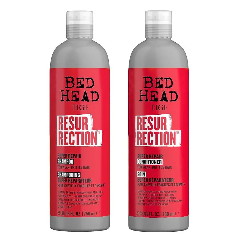 TIGI - TIGI Bed Head - Pack Resurrection Shampoo 750ml  Acondicionador 750ml