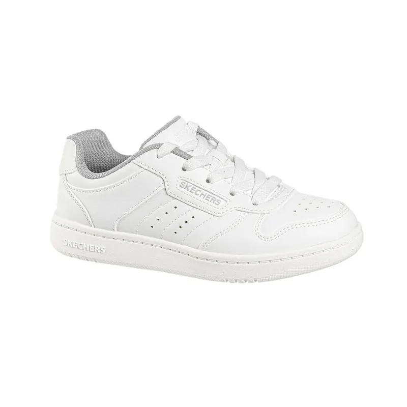 SKECHERS - ZAPATILLA ESCOLAR NIÑO 405639L-WHT