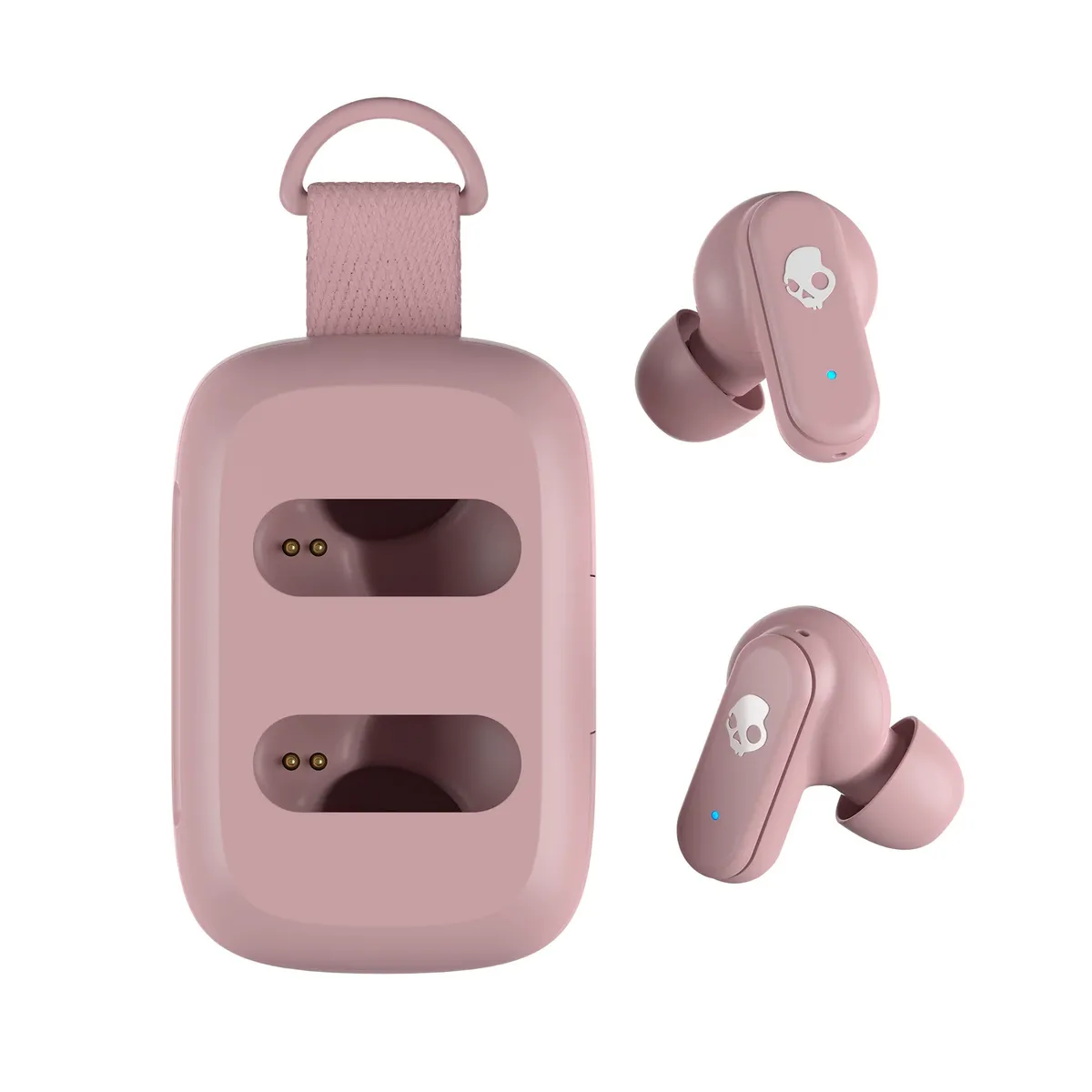 SKULLCANDY - Skullcandy Dime 3 XT Audífonos Bluetooth 5.3 TWS Soft Pink - No jib true