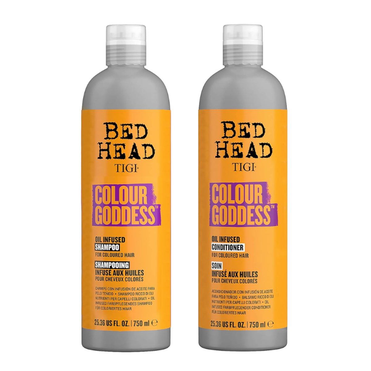 TIGI - TIGI Bed Head - Duo Colour Goddess  Shampoo750ml  Acondicionador750ml