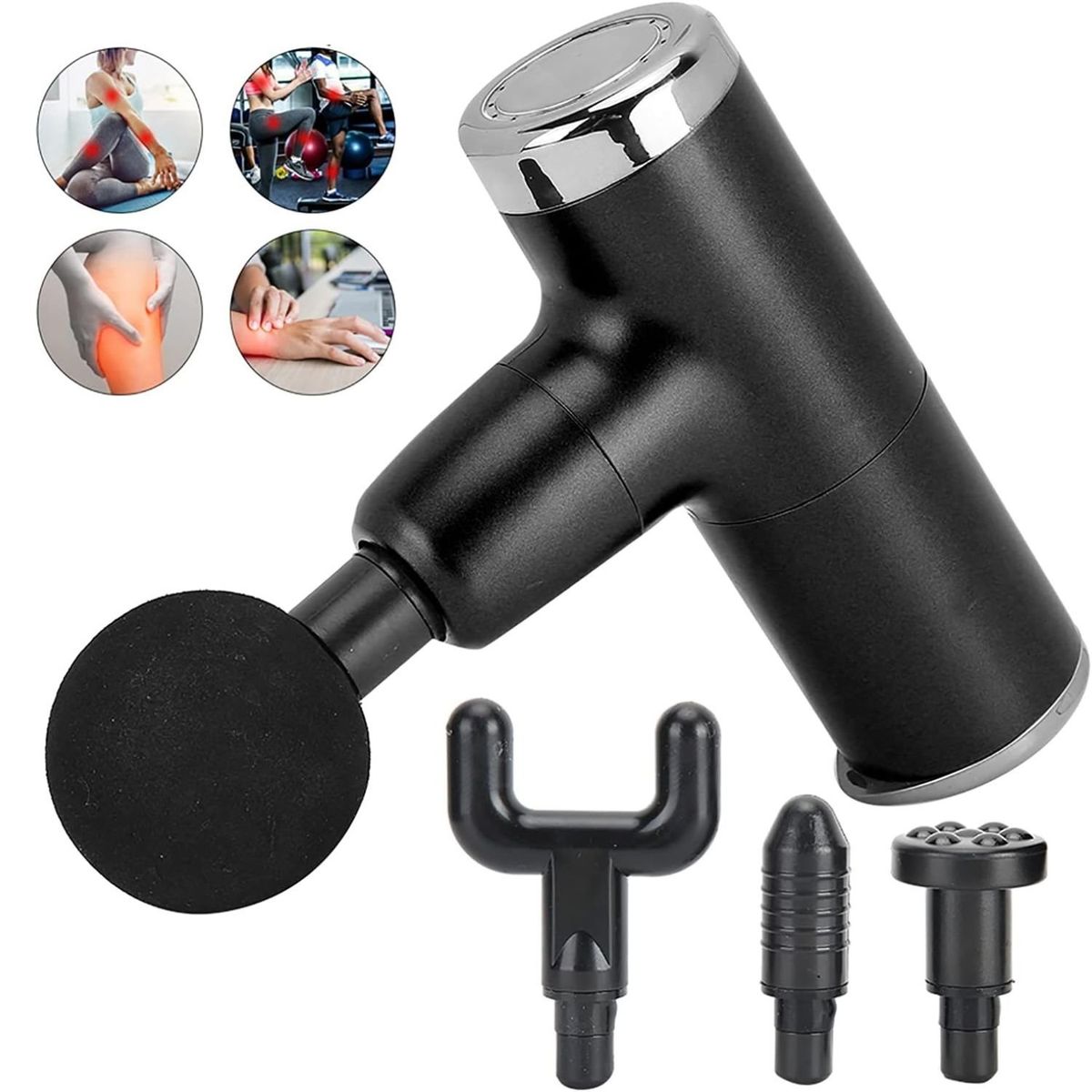 VICTORIA - Pistola Masajeadora Profesional para Tejido Profundo y Alivio del Dolor