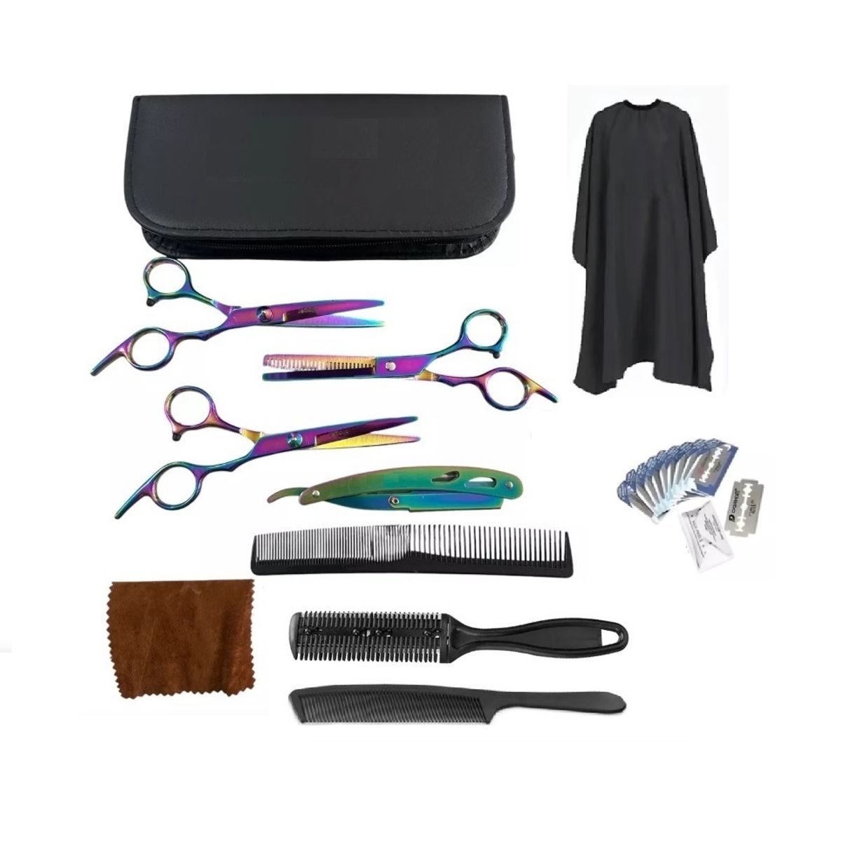 XCLUSIVE - Juego De Tijeras Profesionales De Corte De Pelo Kit De Tijeras