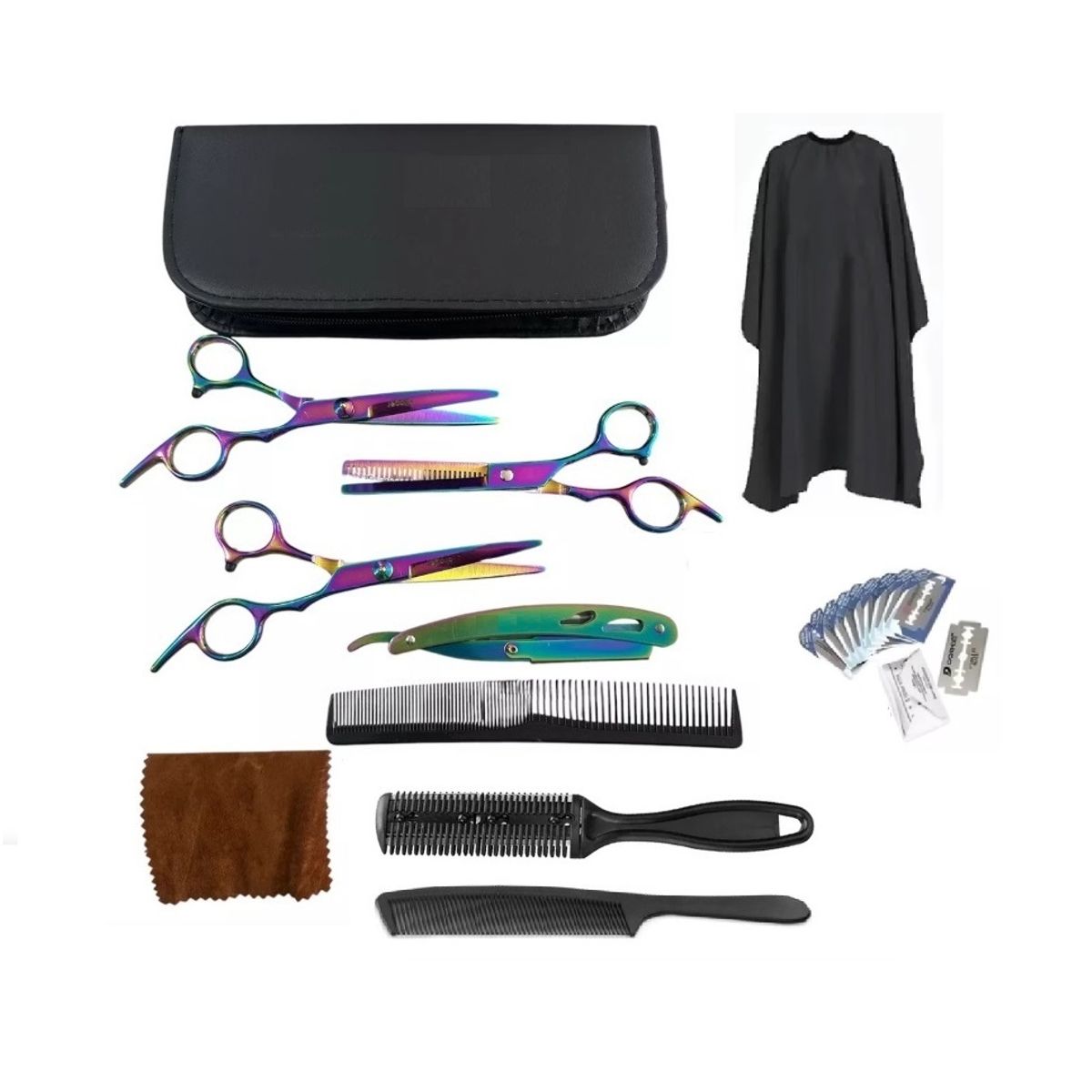 XCLUSIVE - Juego De Tijeras Profesionales De Corte De Pelo Kit De Tijeras