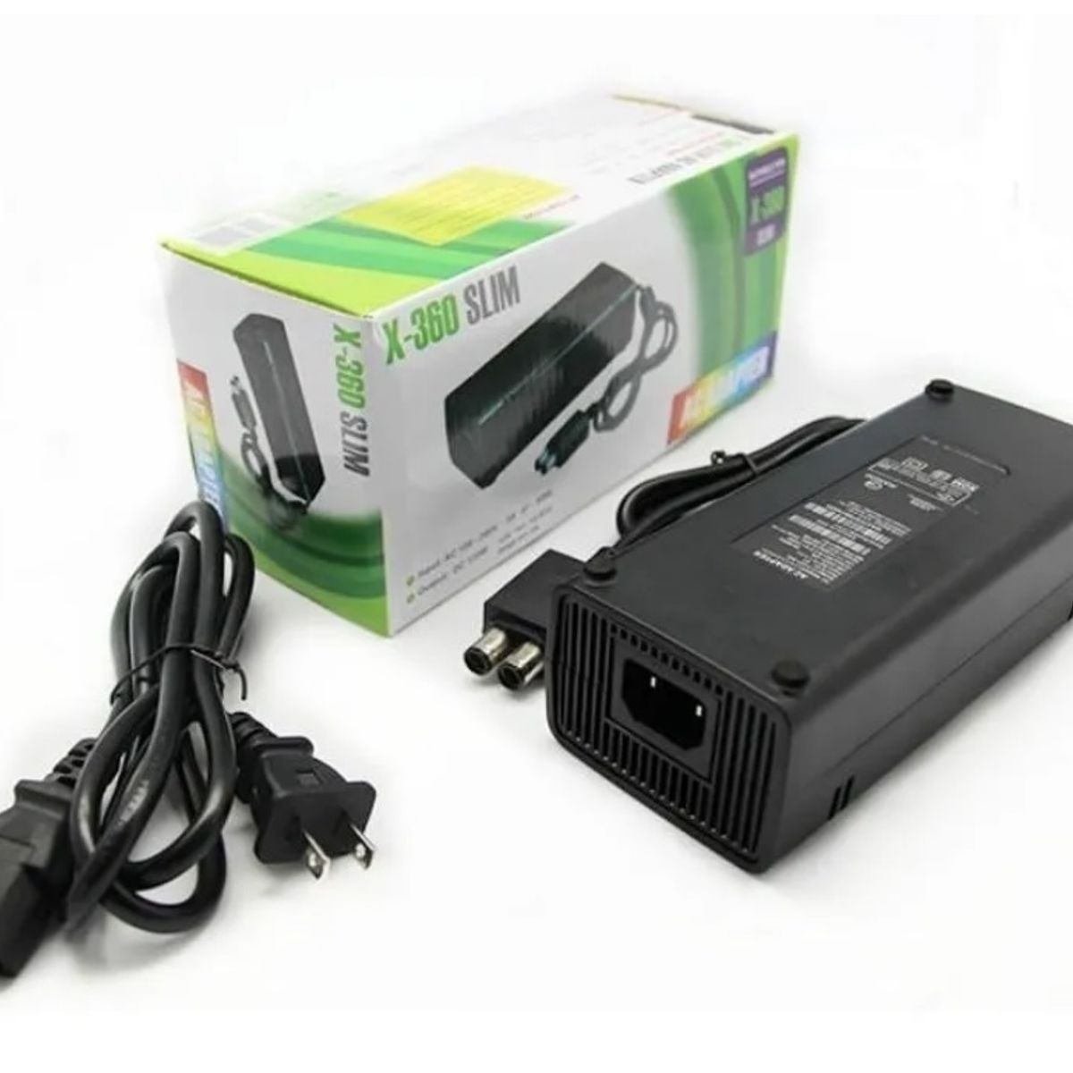 GENERICO - Cargador Adaptador Fuente De Poder Xbox 360 Slim 220v.