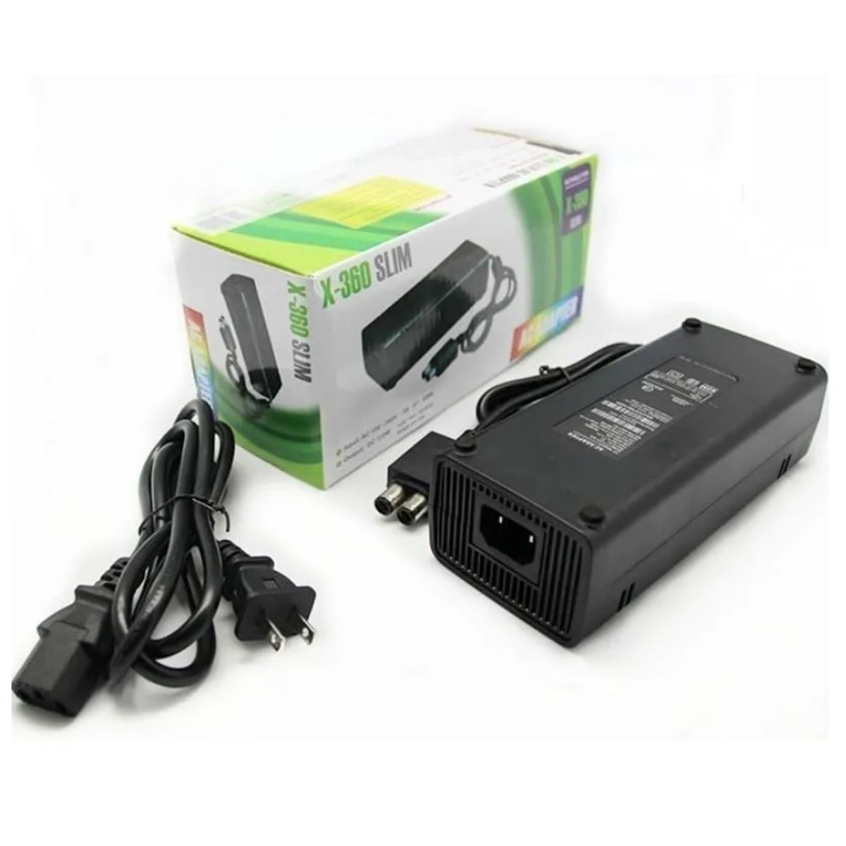 GENERICO - Cargador Adaptador Fuente De Poder Xbox 360 Slim 220v.
