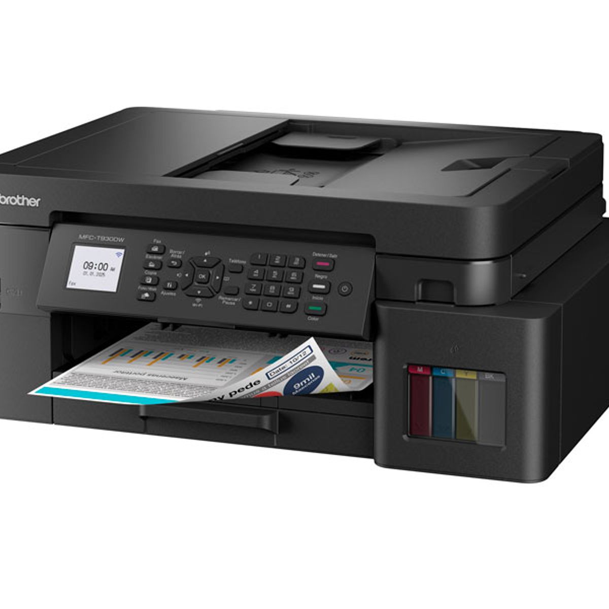 BROTHER - Impresora Brother Multifuncional MFC-T930dw Wirelles  Red  Duplex