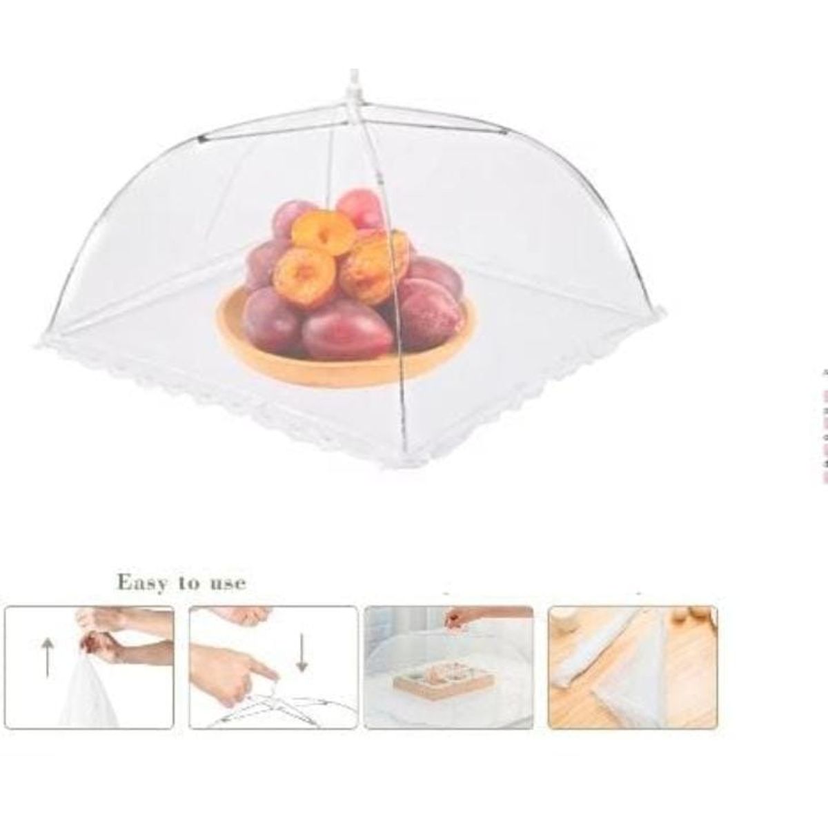 GENERICO - Mostiqitero cobertor alimentos plegable