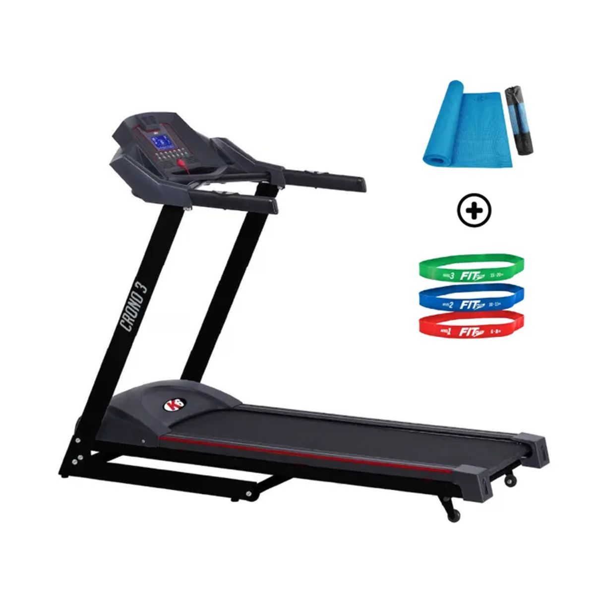 K6 FITNESS - Combo Fitness K6 Trotadora Crono 3