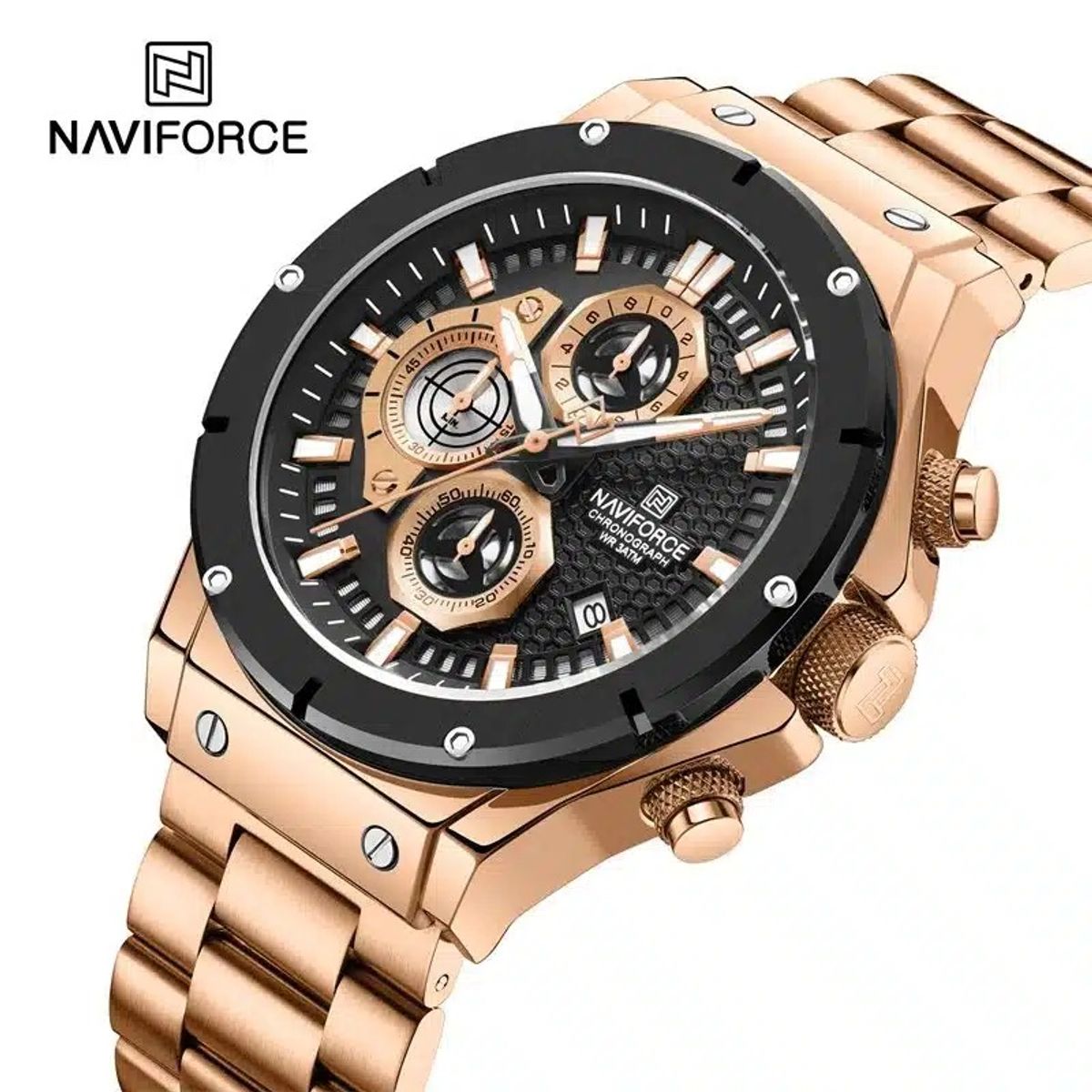 NAVIFORCE - RELOJ NAVIFORCE 8026 ORO ROSA
