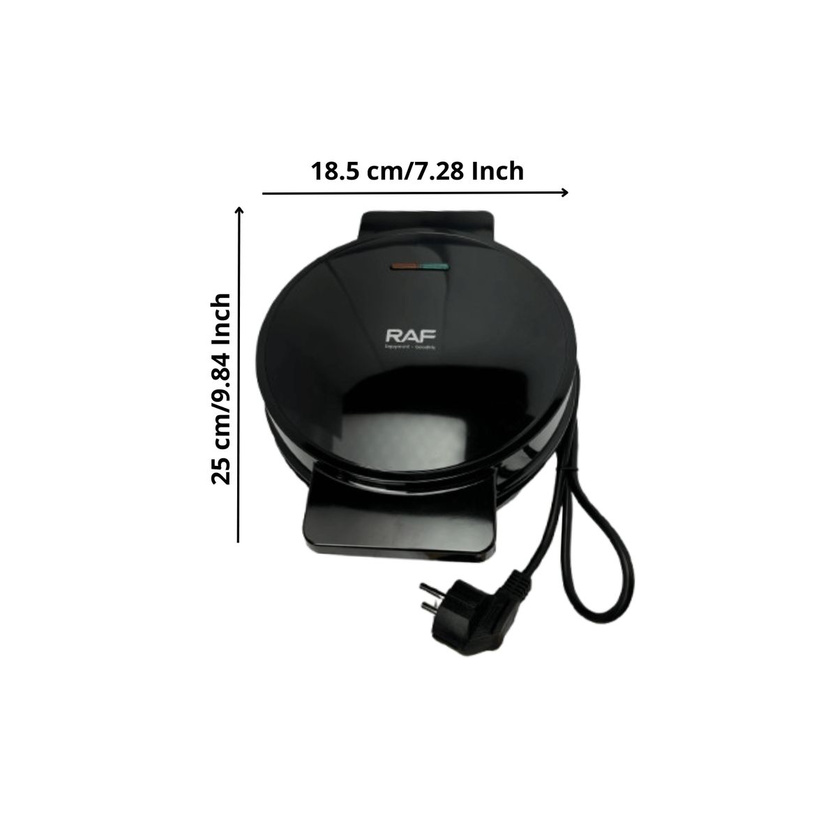 RAFF - Maquina para hacer Wafles en forma de corazón - RAFF