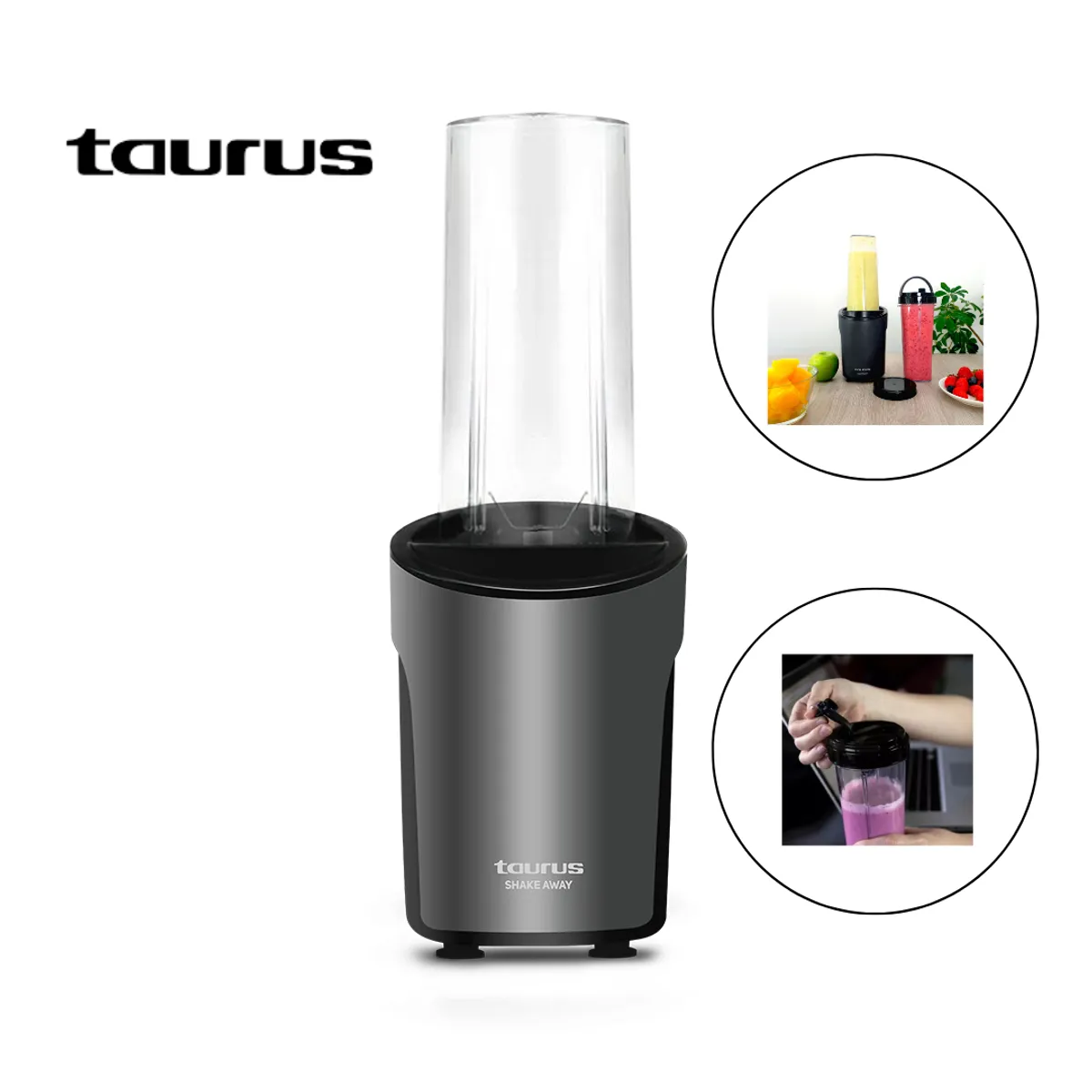 TAURUS - Licuadora Personal Shake Away 2.0 Taurus
