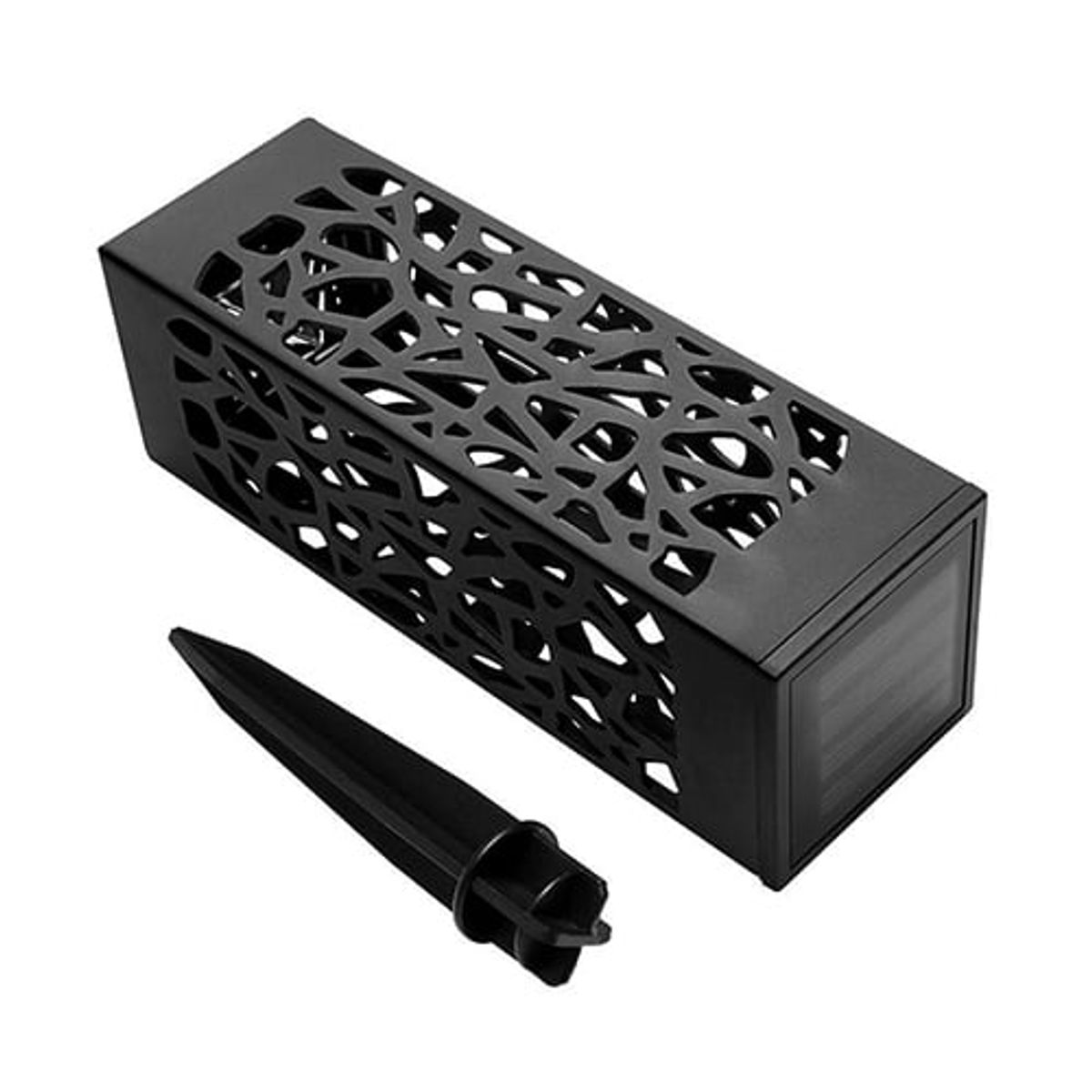 GENERICO - Lampara Solar A Prueba De Lluvia Para Exteriores Rectangular