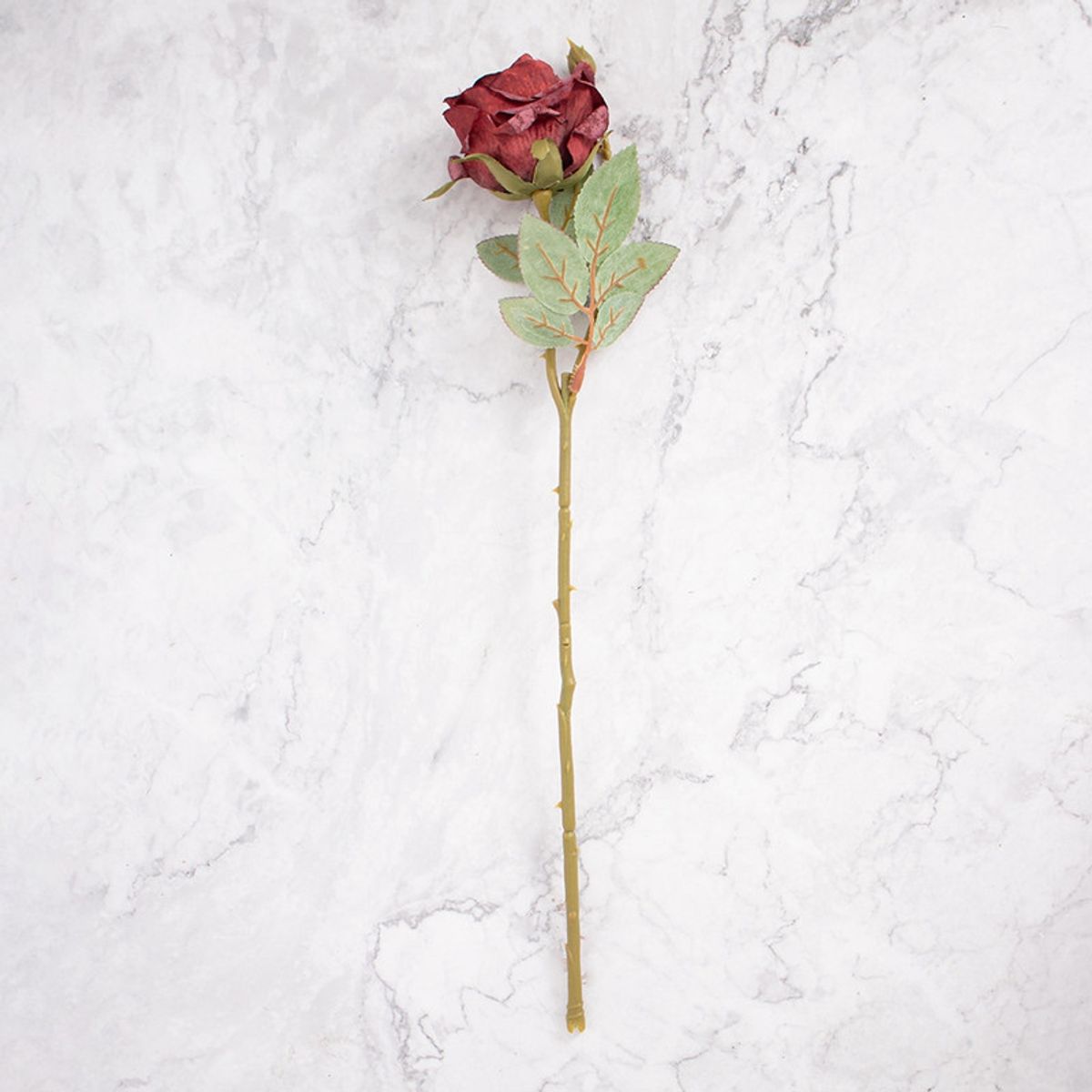 PANADECOR - Pack de 2 Rosas en Vara Rojo Panorama Hogar