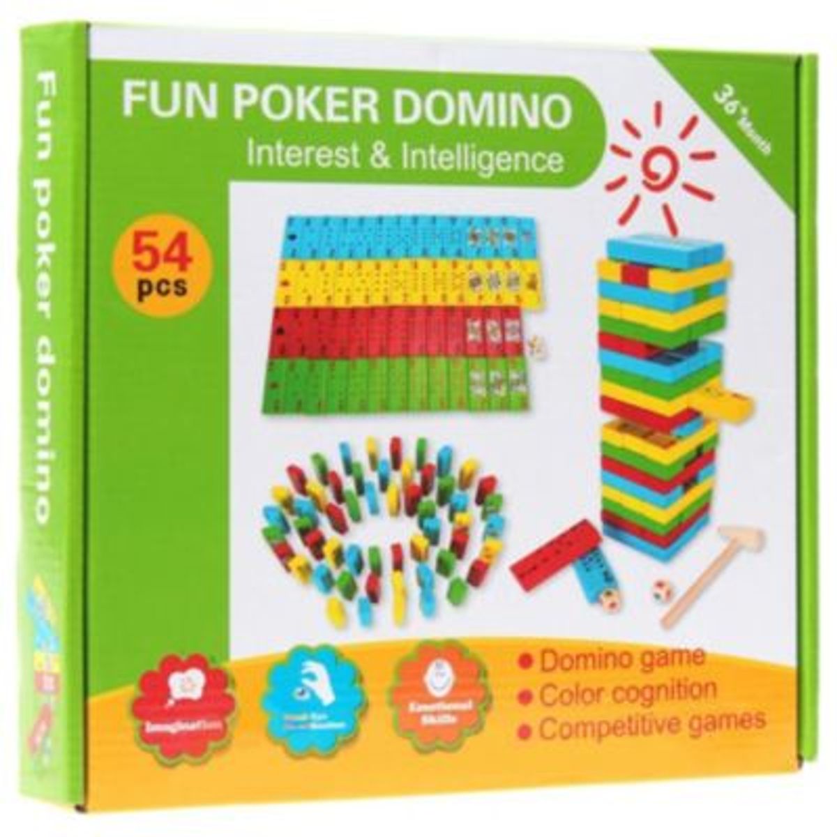 GENERICO - JUGUETE DIDACTICO JENGA